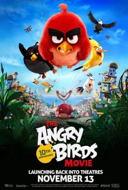 Theatrical poster for The Angry Birds Movie: 10th Anniversary